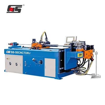 China Building Material Shops SB-50CNCTDRJ CNC Automatic Hydraulic Pipe Bending Machine For Rectangular Square Steel Tube for sale