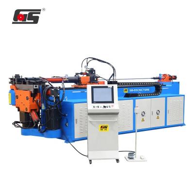 China Building Material Shops SB-65CNCTSRE Automatic Hydraulic Round CNC Stainless Steel Pipe Square Tube Bender Machine for sale