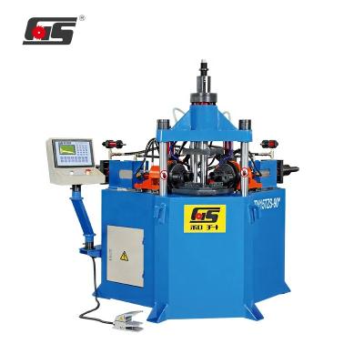 China TM-15T2S90 Automatic Stainless Steel Pipe Fitting Shops Building Material CNC Steel Tube End Forming Machine for sale