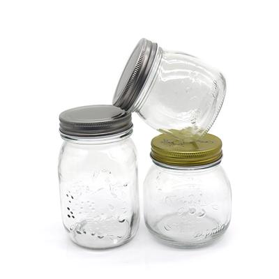 China Large Tour Plant Storage Glass Jar Viable Glass Jam Jar With Lid 150ml 500ml 1000ml for sale