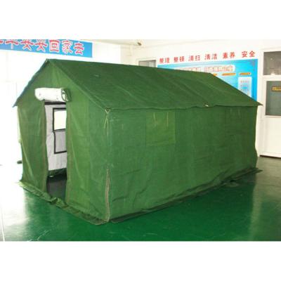 China High quality and cheap price straight tie type green or blue refugee tent for sale for sale