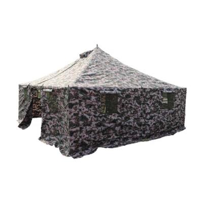 China Anti Water Suitable For Crowds Gathering Galvanized Steel Pipe Structure Adult Teepee Tent Canvas For Tents Canvas Tent for sale