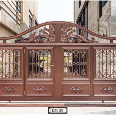 China Modern European Style Modern Home Grill Designs Main Entrance Wrought Iron Foundation Pathway For Garden for sale