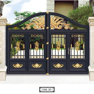 China Modern Modern Aluminum Sliding Door Design For Home Luxury Wall Fence, Lattice And Doors Metal Nature Pressure Treated Wood Type for sale