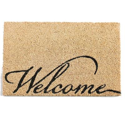 China 2020 New Cotton Custom Personalized Welcome Door Mats for sale