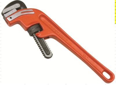 China High Quality Carbon Steel 45# Heavy Duty Angled Pipe Wrench / Pipe Fitting Wrench for sale