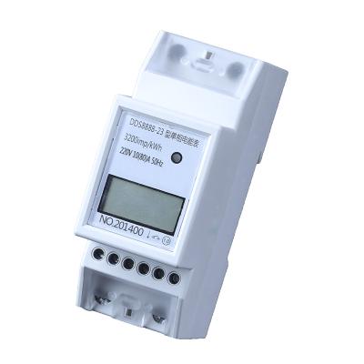 China ManThink wholesale 2P single phase rail meter DLT645/modbus single phase high quality meter for sale