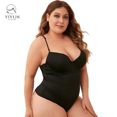 China Sexy lingere plus size sexy lingerie colombianas de fajas women's hot transparent bodysuits shapewear underwear for women for sale