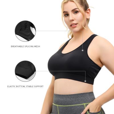 China Antibacterial Women Dry Max Athletic Running Workout Fitness Yoga Bra With Built In Pads for sale