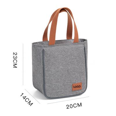 China Thermal Insulated Lunch Bag Tote Food Picnic Bag Milk Bottle Lunch Bag Office Cute Women Waterproof Cute Kids For Food Delivery for sale