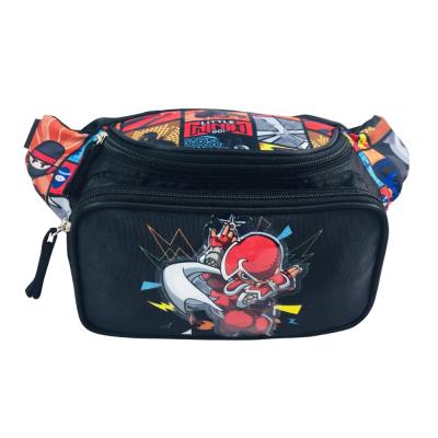 China Custom Logo Waterproof Chest Pouch Belt Bum Purse Fanny Pack Kids Water Proof Waist Bag for sale