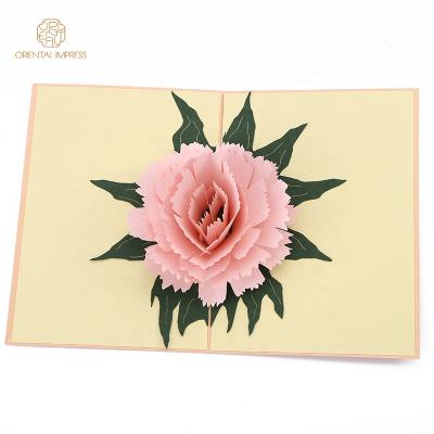 China Universal Sale Thank You Well Business Cards Wedding Anniversary Paper Pop Up Card for sale