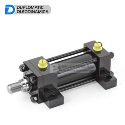 China Construction machinery Duplomatic oil cylinder HC3A-200/125-0160-V3-S-E HC2 HC2 suction rod cylinder flange front oil cylinder for sale