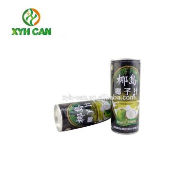 China Eco-Friendly / Healthy / Luxury / Safety Juice Tin Can /Empty Coconut Beverage Can for sale