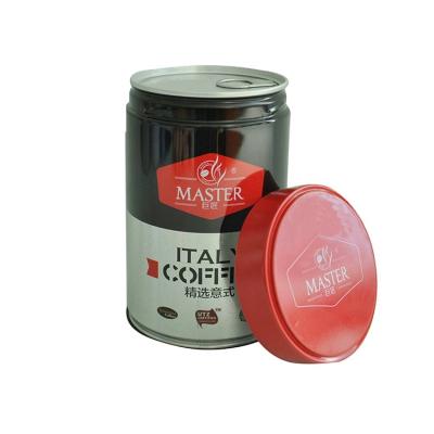 China Recyclable New Product Coffee Round Tin Can Packaging for sale