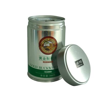 China Recyclable Wholesale Recycled Custom Printed Materials Coffee Tea Cans Valve On Can for sale