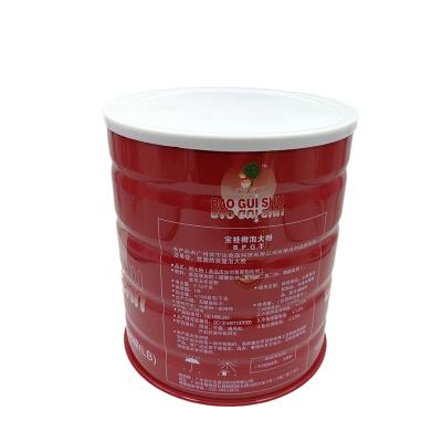 China 1.5 - 2.5 Kg OEM Design Recyclable Empty Tin Large Capacity Can For Ketchup Milk Powder Packaging Box for sale