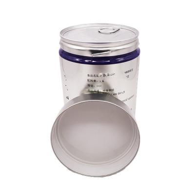 China Recyclable Single-exhaust Valve Cans with CMYK Printing for Coffee Bean Powder Packaging Screw Tin Can for sale