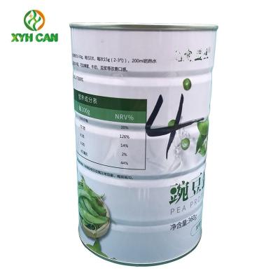 China Recycable Matierials Thickness 0.23mm Large Capacity Metal Can For Milk Powder Food Packaging Milk Powder Tin Can for sale