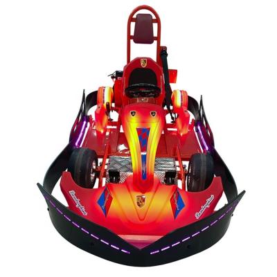 China Playground+theme Park+fun Electric Center City Park Battery Fee Battery Operated Commercial Motor Racing Go Kart for sale