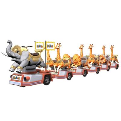 China Playground+theme Park+fun center Sports Park Fee Battery Car Commercial Charging Car Small Swinging Electric Train for sale