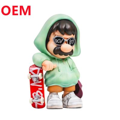 China Custom Designer Sofubi Vinyl Toy, OEM Art Vinyl Figure Toy, Custom Made Soft PVC Toy Manufacturer for sale