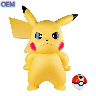 China Custom 3d Plastic Cartoon Animal Anime Figures Toys OEM Design PVC Plastic Figures Toys for sale