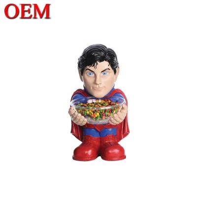 China OEM Factory Customize Superhero Sugar Bowl Holder In Hand custom figure toy for sale