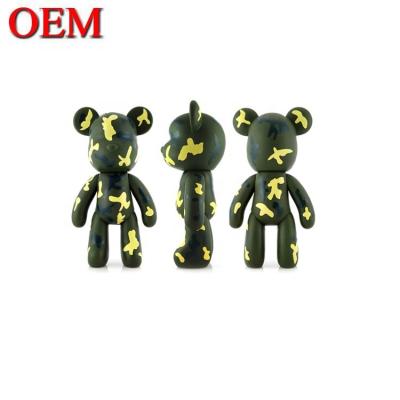 China OEM 3D PVC Character Cartoon Figure Keychain Custom Design Plastic Figurine  Keychain Toy for sale