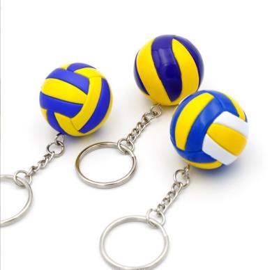 China FACTORY 3D Mini Ball Shape Keychain Make Your Own Design Pvc Keychain Custom for sale