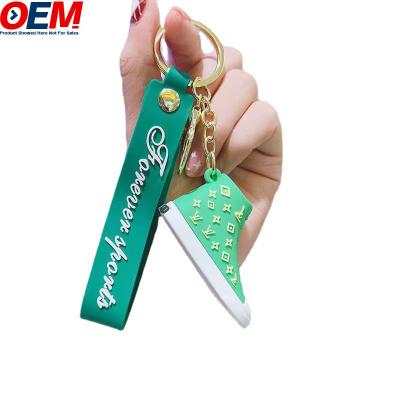 China Figure manufacturer OEM 3D Mini Sneaker Shoe Keychain Custom Your Own Design Toy for sale