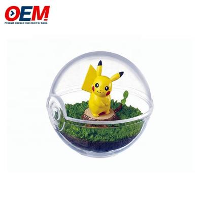 China Customize own desgin Empty Round Capsule Toys Plastic OEM Egg Toy for sale