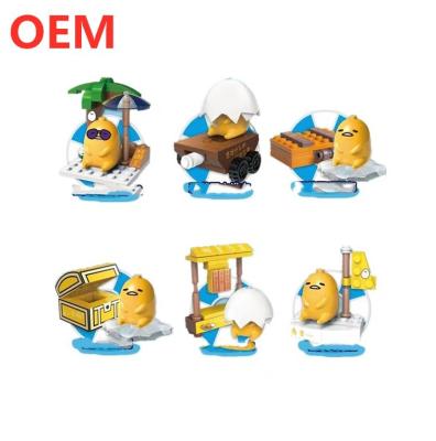 Cina PVC Gudetama Figure di uova pigre Anime di uova di sorpresa Creativa Blind Box Action Figure Toy Mini Figure Toys in vendita