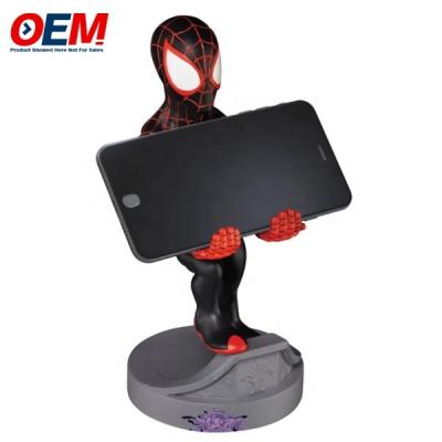 Κίνα Κρατητήρας κινητού τηλεφώνου Spidman Made Desk Office Home Desktop Toy OEM PVC Κρατητήρας τηλεφώνου Σχήμα προς πώληση