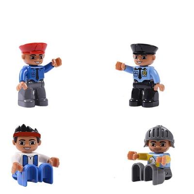 China Mini ABS Plastic Action Anime Figures Building Blocks Figure Toys  For Kids for sale