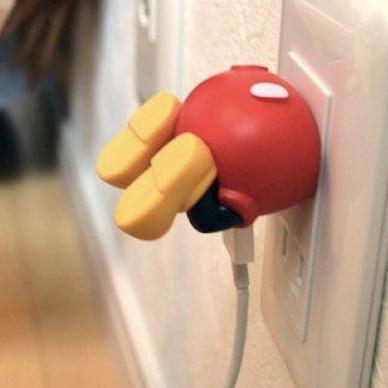 China Cargado cargador de pared USB teléfono móvil cargador de figuras USB portátil cargador único en venta