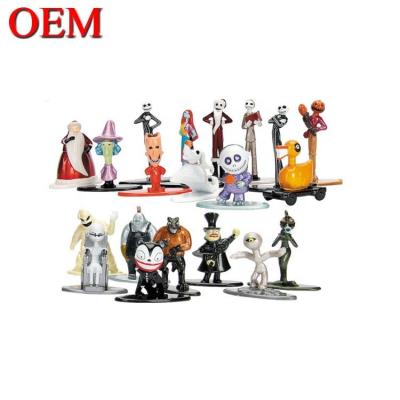 China Custom Christmas Cake Topper Toys Set OEM Verjaardagsfeest Cupcakes Figurines Bobble Heads Toys Doll Set Te koop