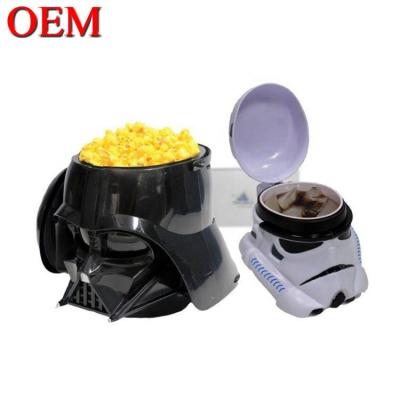 China Custom Bucket Popcorn Cups Bucket With Cover OEM Cinema popcorn container for sale