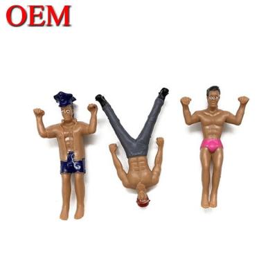 China Figure manufacturer Custom Wine Glass Charms Top Sell Decoration Plastic figure toy for sale