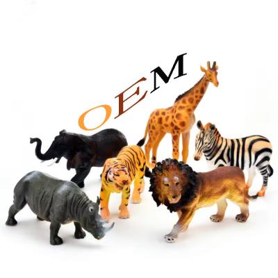 China Custom goedkope plastic wild speelgoed boerderij wildlife model plastic dier geschenk speelgoed speelgoed fabriek Te koop