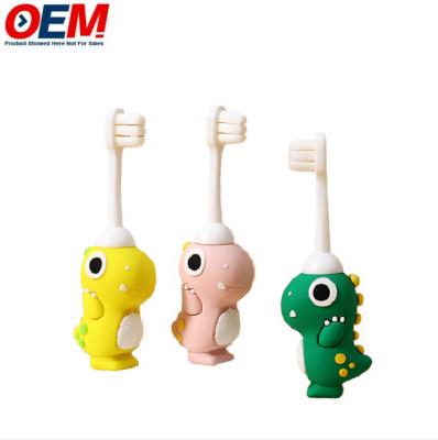 China Custom Fun cartoon toothbrushes for kids children baby are safe and non-toxic customize to keep kids healthie for sale