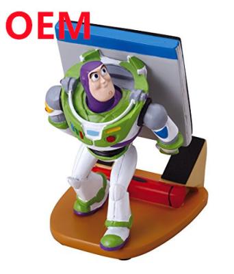 China Custom Action Figure Desk Phone Holder Made 18cm Height Cute Cartoon Animal Portable Phone Holder Cartoon Phone Stand zu verkaufen
