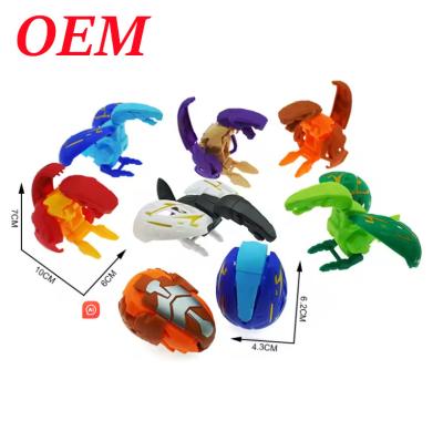 China Plastic Deformation Dinosaur Egg  For Dinosaur Head For Kids Early Education Deformed Toys for sale