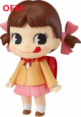 China Customized 3d Pvc Toys OEM Plastic Collection Anime Characters Make 10 Cm High Cute Girl Figure for sale