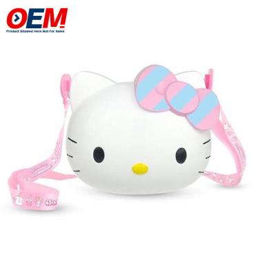 China Disny Popcorn Bucket Plastic Cute Kitty Food Grade Bucket for sale