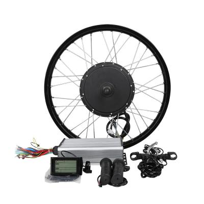 China Fat tire 1500W 2000W 3000W 48V 60V 72V electric bicycle conversion kits brushless direct hub motor 170-190mm for sale