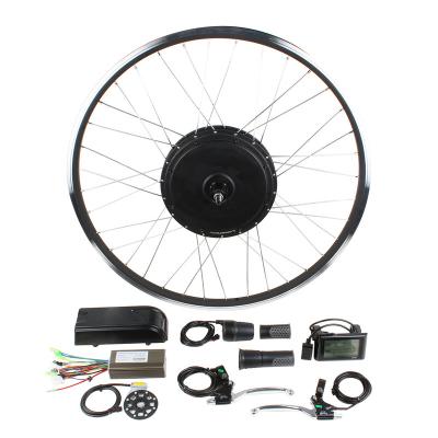 China 350W 500W 750W 1000W 36V 48V 100-142mm Brushless Direct Motor Electric Bike Conversion Kits for sale