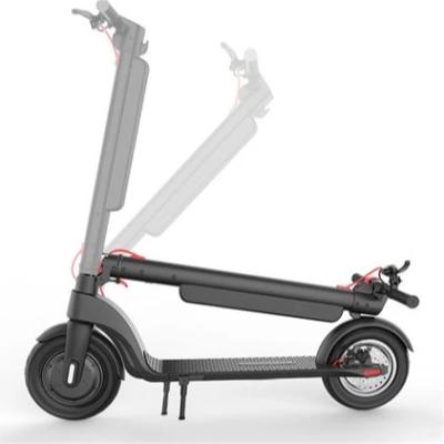 China 350W Unisex 36V 10Ah 10inch Folding Electric Scooter With Removable Lithium Battery Kits for sale