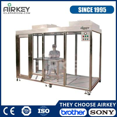 China Airkey Shower Modular Anti Dust Air Clean Free Room For iPhone Touch Screen Repair Customized Size for sale