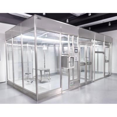 China SUS 304 Electrical or Pharmaceutical Frame Class 100000 Clean Room ISO8 for sale